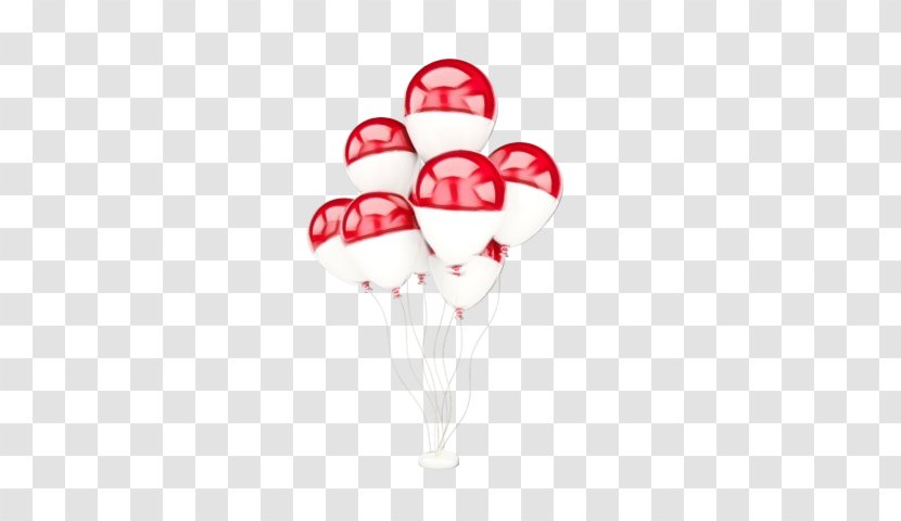 Heart Balloon - Party Supply Red Transparent PNG