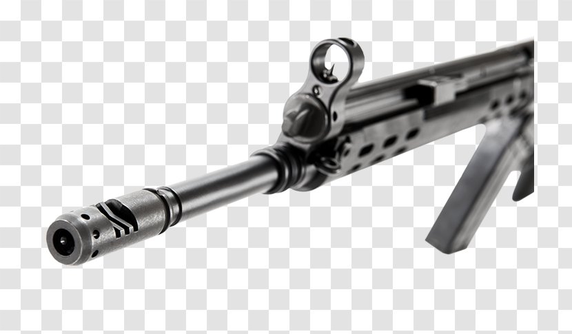 Trigger Firearm Air Gun Barrel - Cartoon - G3 Bayonet Transparent PNG