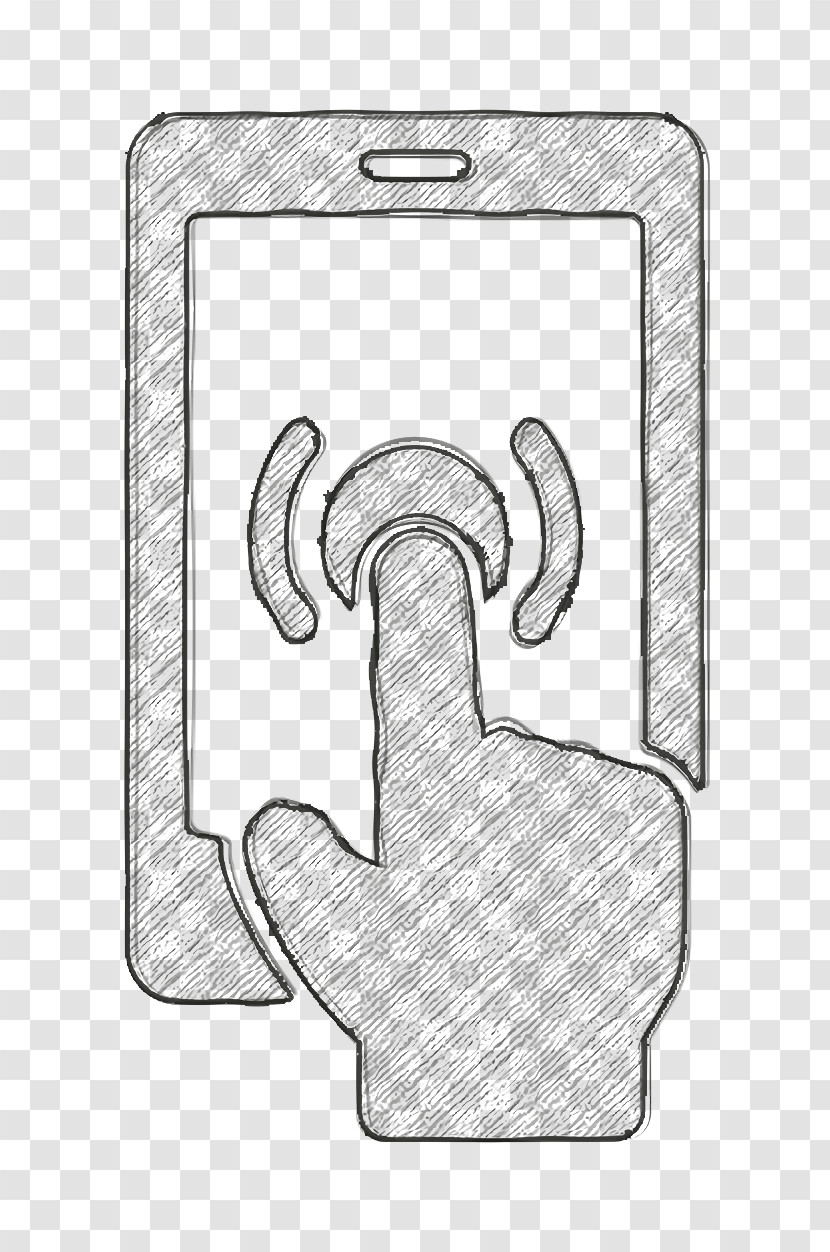 Technology Icon Smartphone Icon Phone With Hand Icon Transparent PNG
