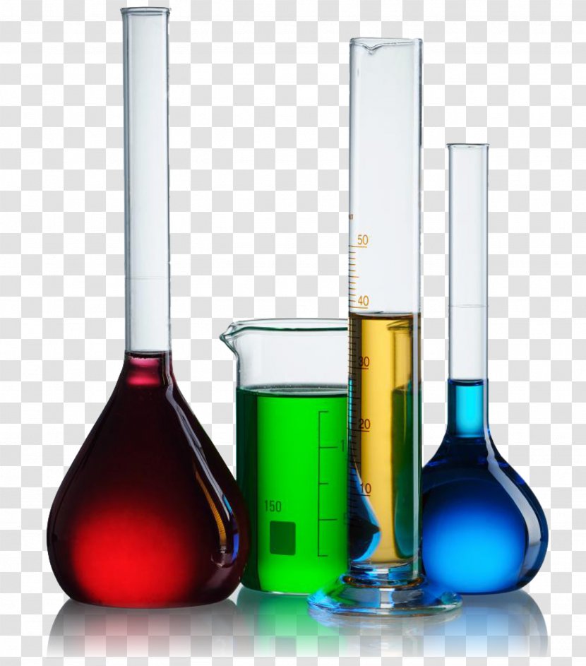 Laboratory Flasks Chemistry Glassware Beaker Erlenmeyer Flask - Echipament De Laborator - Science Transparent PNG