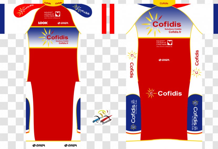 Logo Maillot Brand Cycling Jersey - France - Concours Transparent PNG