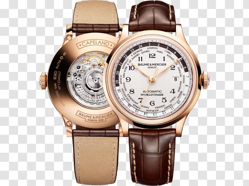 Baume Et Mercier Watchmaker Jewellery Chronograph - Watch Accessory Transparent PNG