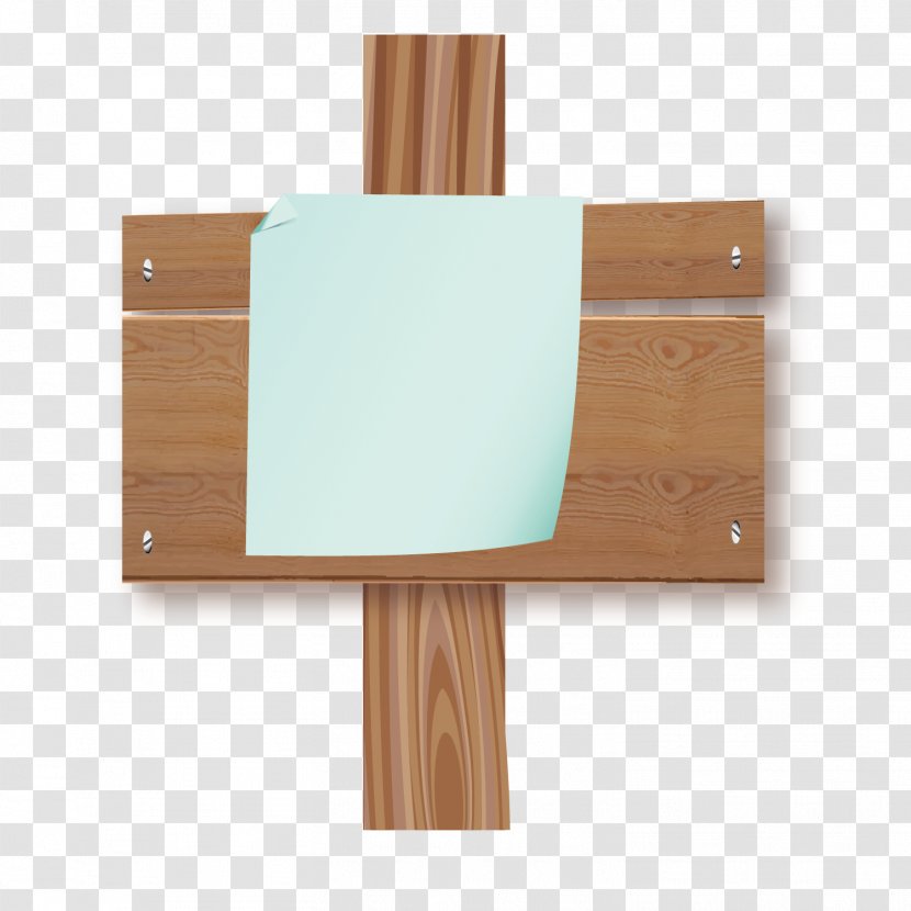 Euclidean Vector Wood - Stain - Wooden Signboard Transparent PNG