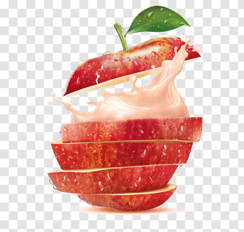 Juice Fruit Food Tomato Apple - Dessert - Milk Transparent PNG