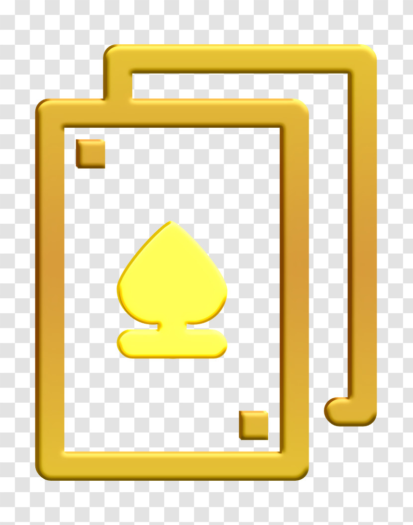 Ace Of Spades Icon Western Icon Transparent PNG