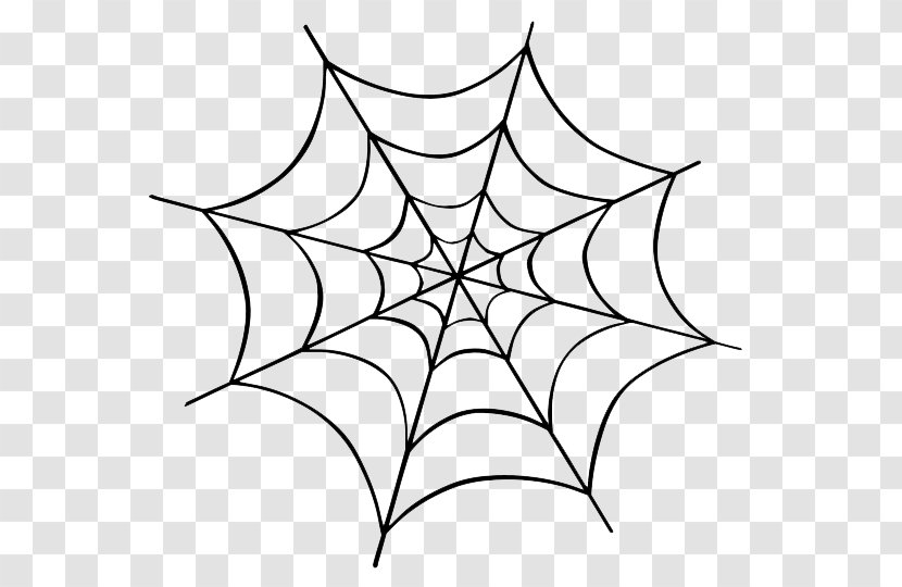 Spider Web Clip Art - Black House - Halloween Transparent Background Transparent PNG