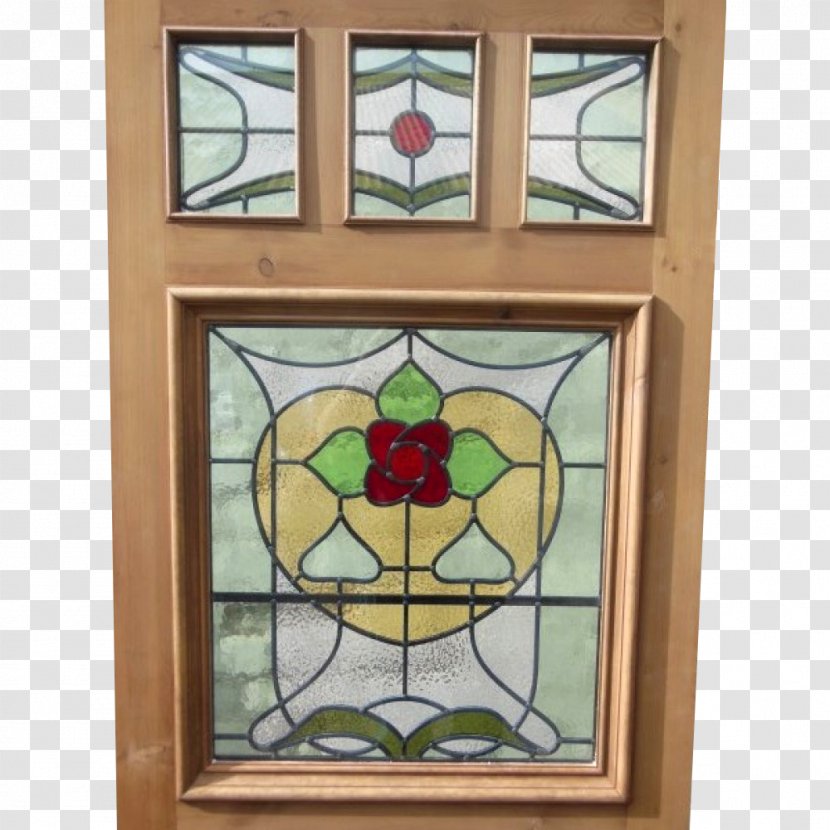 Stained Glass Window Door - Lead Transparent PNG