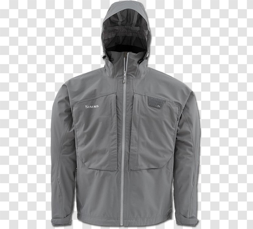 Simms Fishing Products Jacket Coat Clothing Closeout - Sweater - Rain Gear Transparent PNG