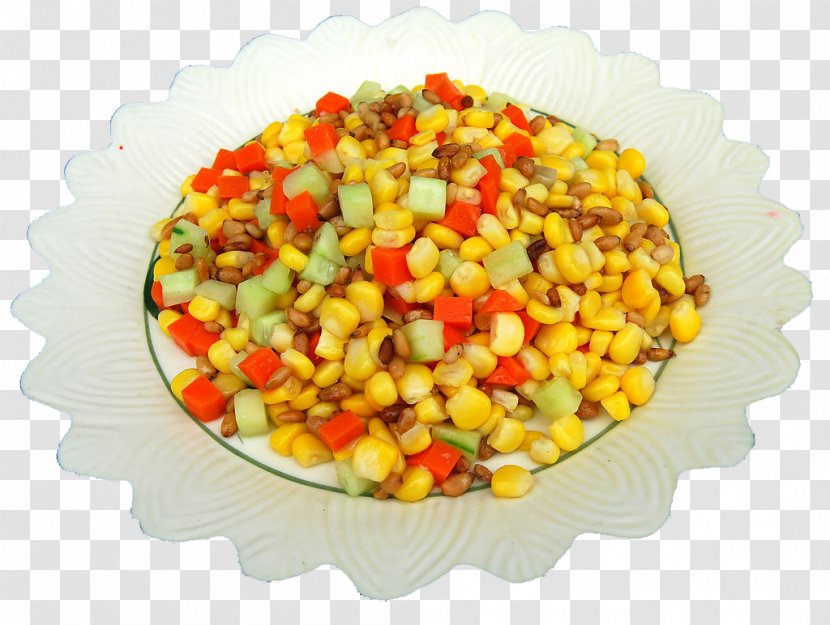 Northeast China Food Pine Nut Rice Eating - Succotash - Corn Transparent PNG