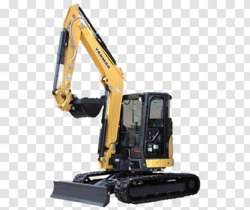 Yanmar Heavy Machinery Compact Excavator - Technology Transparent PNG