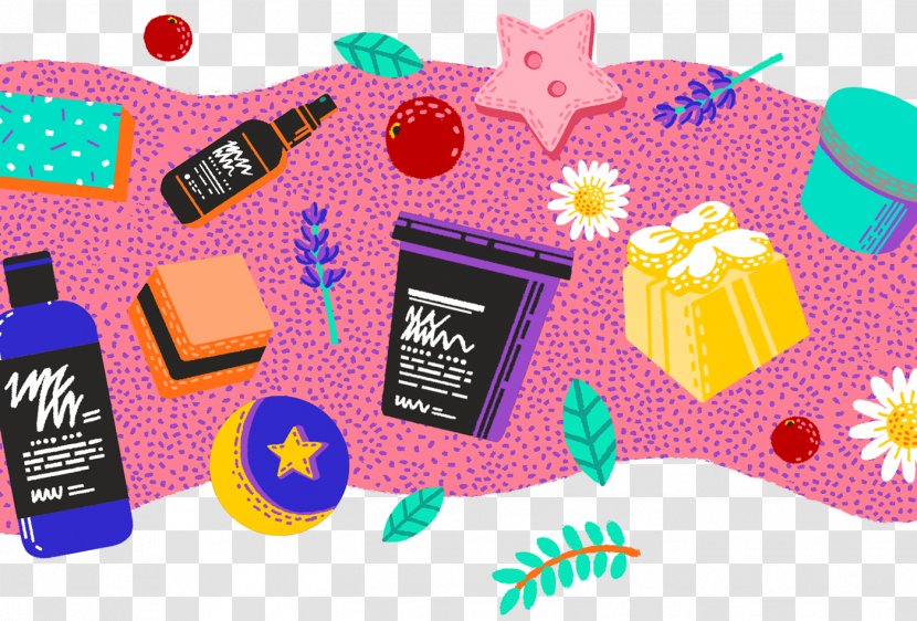 Lush Illustrator Cosmetics - Design Transparent PNG