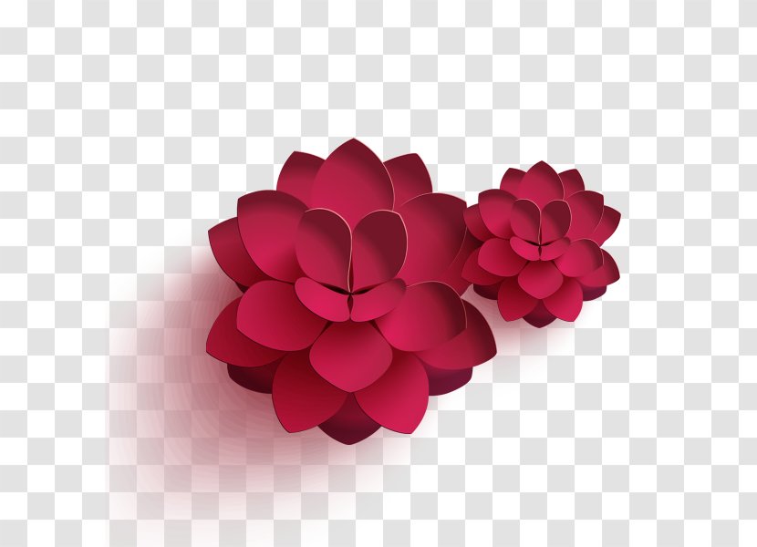 Lunar New Year Template Software - Petal - Pink Lotus Transparent PNG