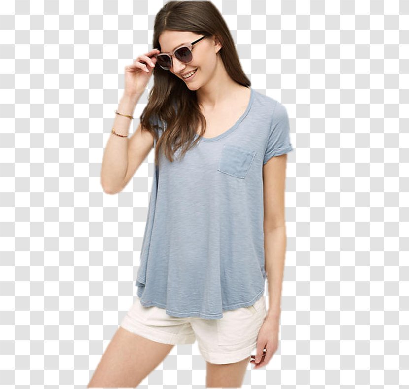 Sleeve T-shirt Shoulder Blouse Photo Shoot - Joint Transparent PNG