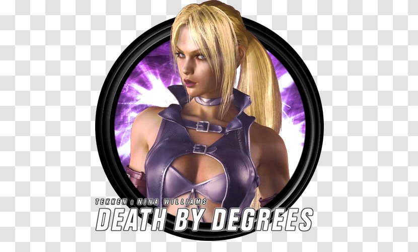 Tekken 5: Dark Resurrection Death By Degrees Tag Tournament 6 Nina Williams - Costume - Purple Transparent PNG