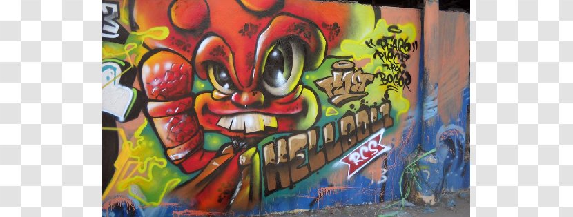 Graffiti Mural Art Street - Vandalism Transparent PNG