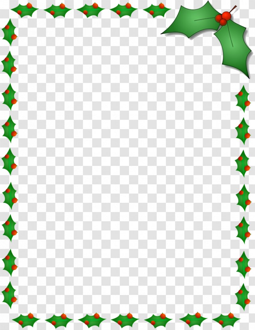 Christmas Santa Claus Microsoft Word Template Clip Art - Letter For Christmas Letterhead Template