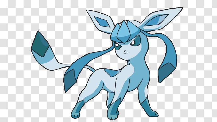Pokémon Diamond And Pearl Glaceon Eevee Leafeon - Organism - GlaCON Transparent PNG