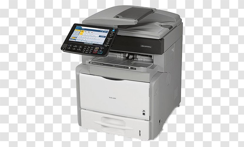Multi-function Printer Ricoh Photocopier Printing - Multifunction Transparent PNG