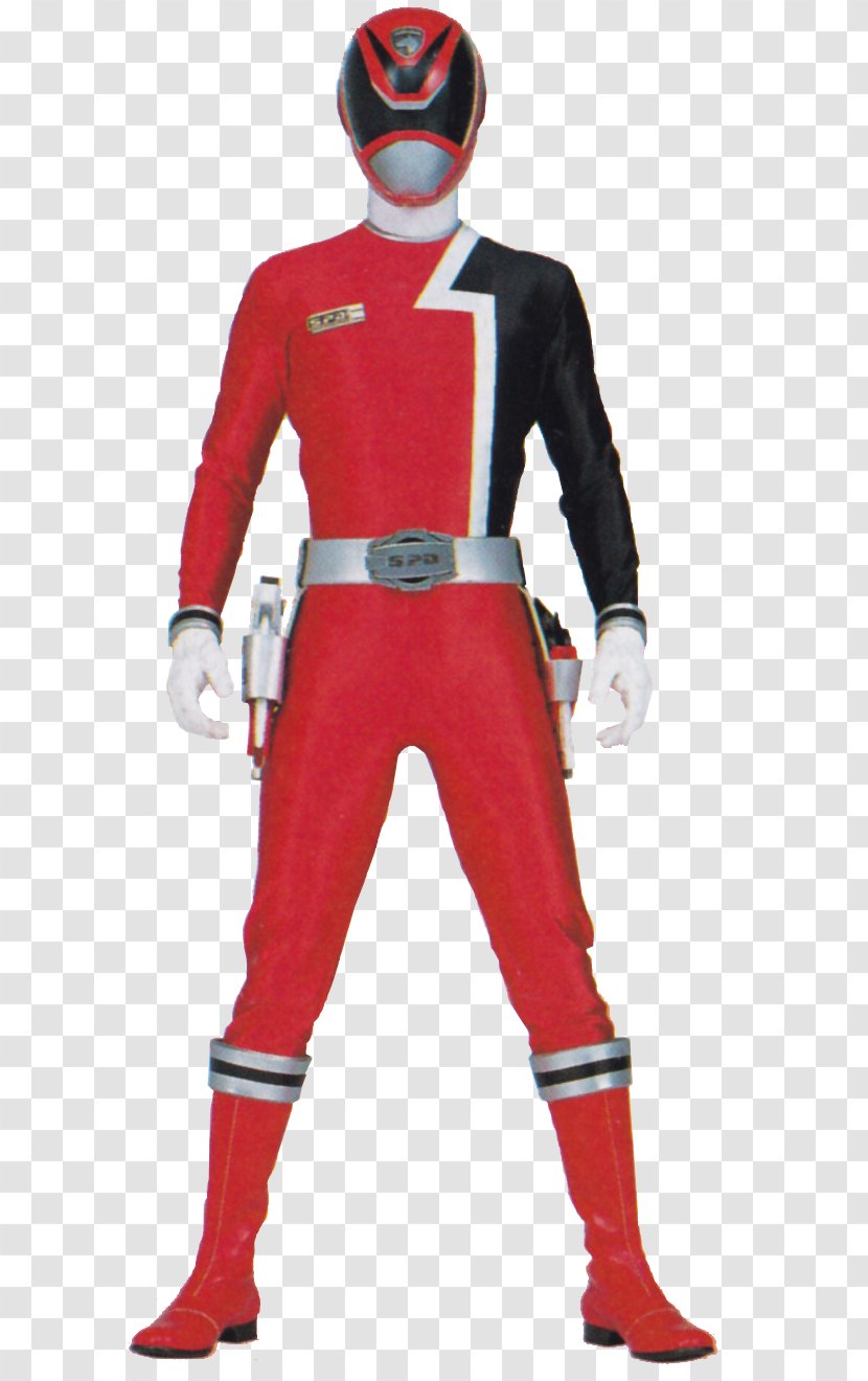 Tommy Oliver Red Ranger Power Rangers S.P.D. Bridge Carson - Jack Transparent PNG