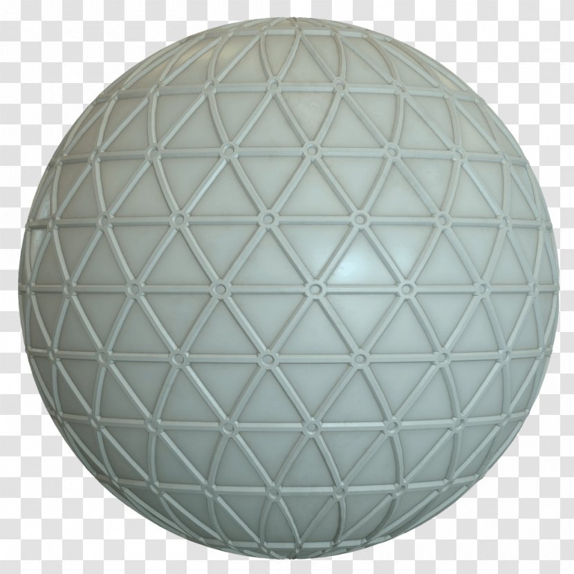 Sphere - Triangular Pattern Transparent PNG