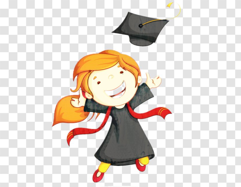 Graduation Cartoon - Academic Degree - Style Gesture Transparent PNG