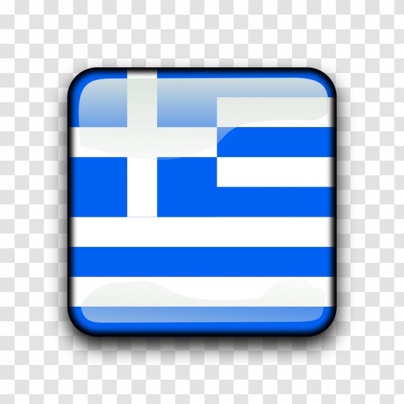 Flag Of Greece Flags The World Coloring Book - Rainbow - Cliparts Transparent PNG