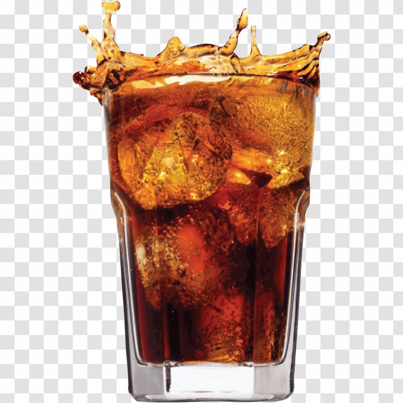 Fizzy Drinks Diet Drink Carbonated Water Juice - Cuba Libre - Soda Transparent PNG