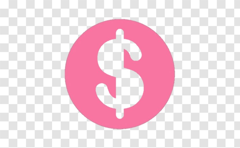 Piggy Bank - Currency - Magenta Number Transparent PNG