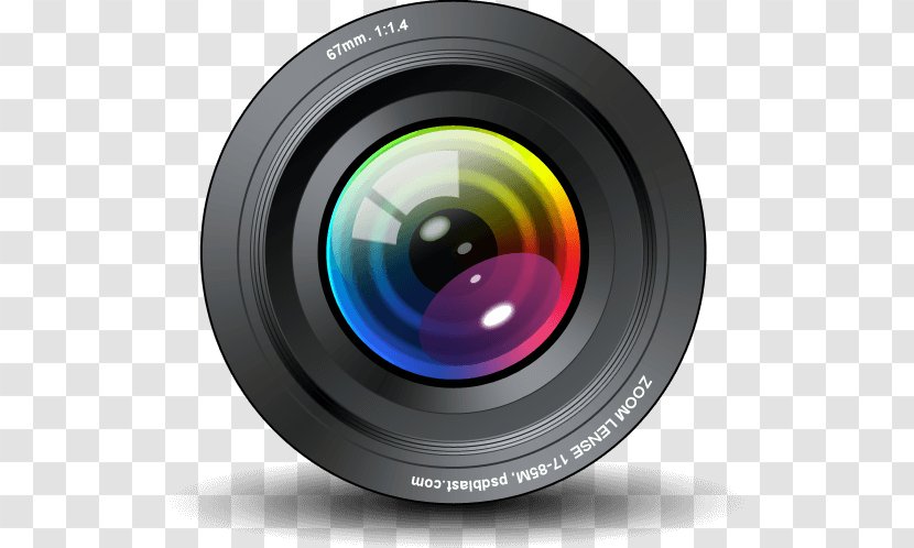 Camera Lens Flare Clip Art - Digital Slr Transparent PNG
