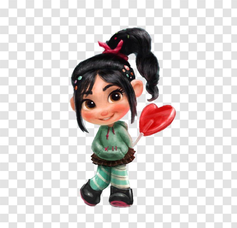 Vanellope Von Schweetz Fix-It Felix Fan Art Character - Wreck It Ralph Transparent PNG