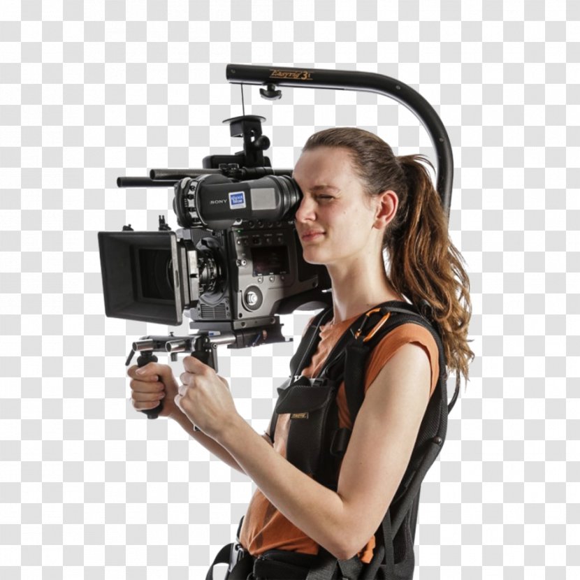 Video Cameras Movie Camera Stabilizer Cinematographer - Operator Transparent PNG