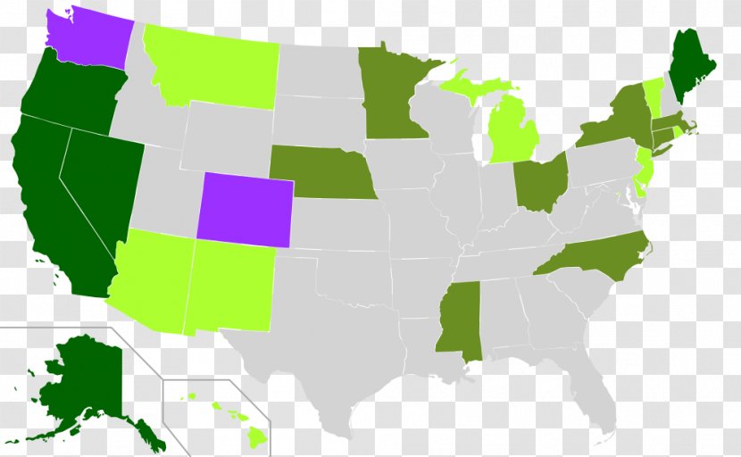 North Carolina South Legality Of Cannabis U.S. State - America Transparent PNG