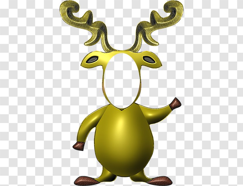 Reindeer Antler Cartoon - Mammal Transparent PNG