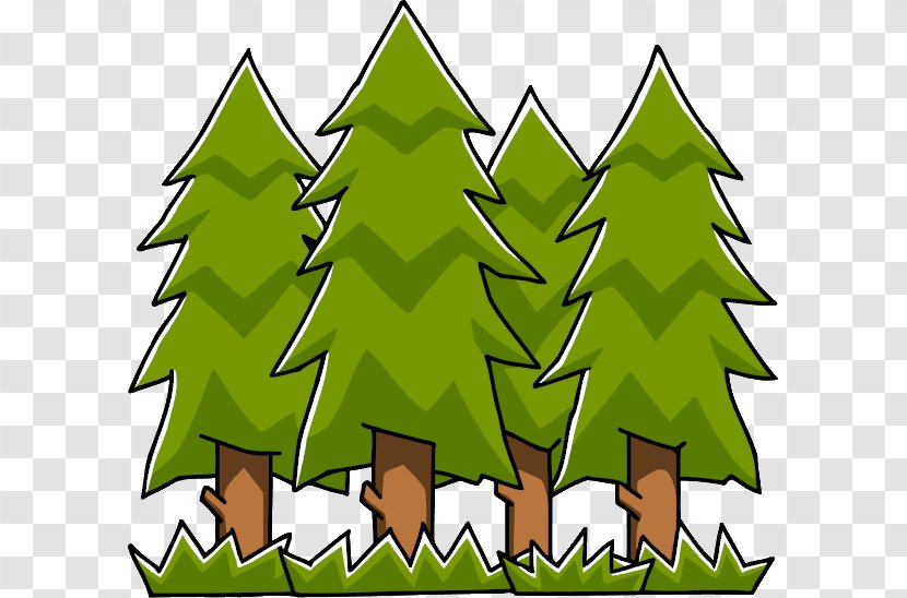 Forest Clip Art - Evergreen - Transparent Image Transparent PNG