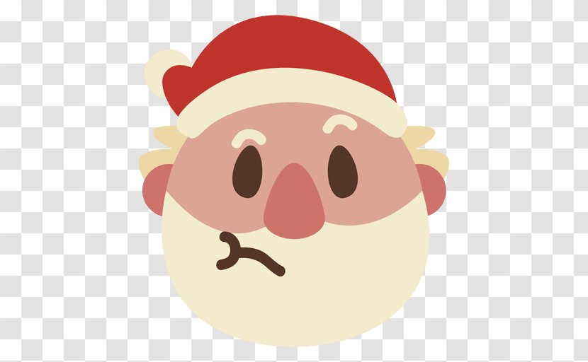 Santa Claus Christmas - Snout Transparent PNG
