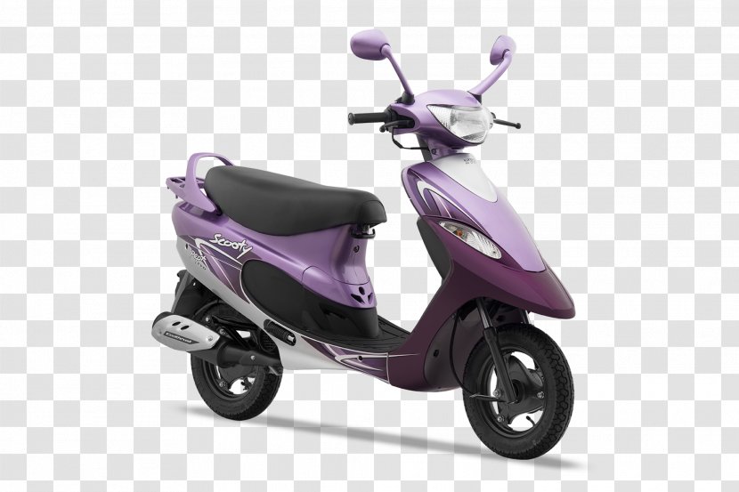 Scooter TVS Scooty Motor Company Motorcycle Price - India Transparent PNG