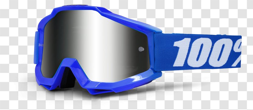 Goggles Lens Glasses Motorcycle Eyewear - Blue Transparent PNG