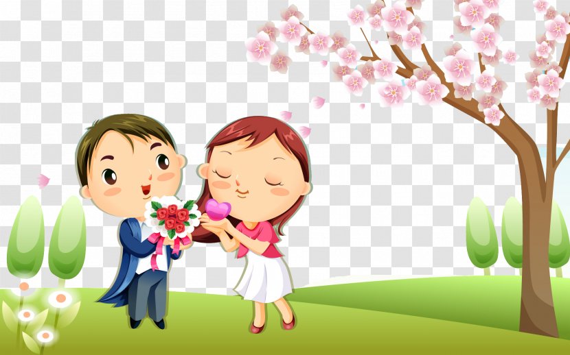Love Urdu Poetry Hindi Girlfriend Romance - Cartoon - Wedding Transparent PNG