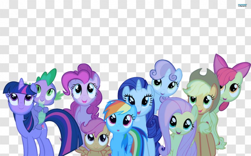 My Little Pony Rarity Rainbow Dash - Horse Transparent PNG