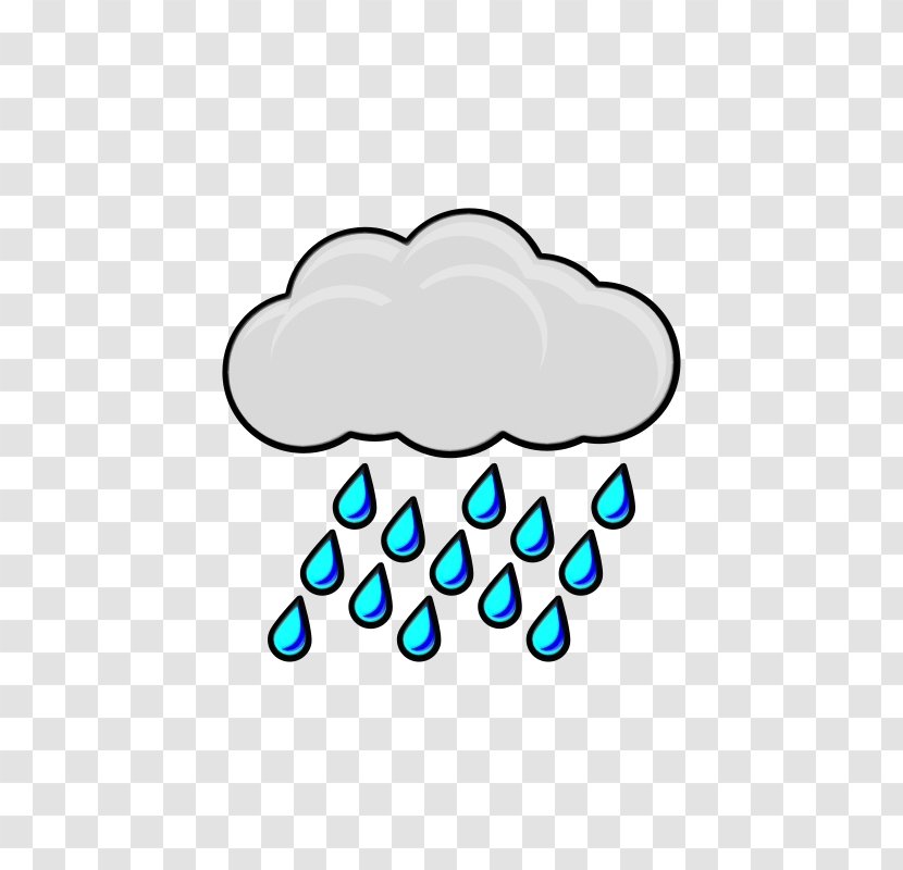 Clip Art Rain Cloud Vector Graphics - Drawing - Drizzle Transparent PNG