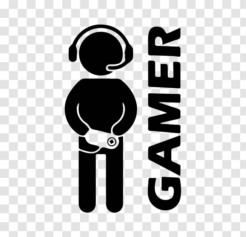 Wall Decal Video Game Sticker - Human Behavior - Gamer Transparent PNG