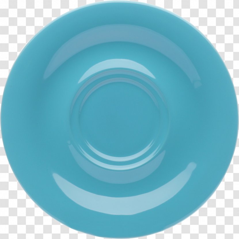 Tableware Turquoise Teal Cobalt Blue Plate - Microsoft Azure - Saucer Transparent PNG
