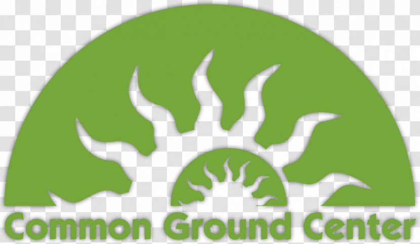 Common Ground Center Logo Brand Leaf Headgear - Grass - Green Transparent PNG