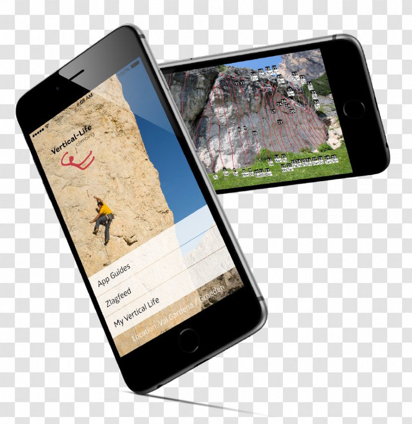 Smartphone Vertical-Life Climbing Melloblocco - Technology Transparent PNG