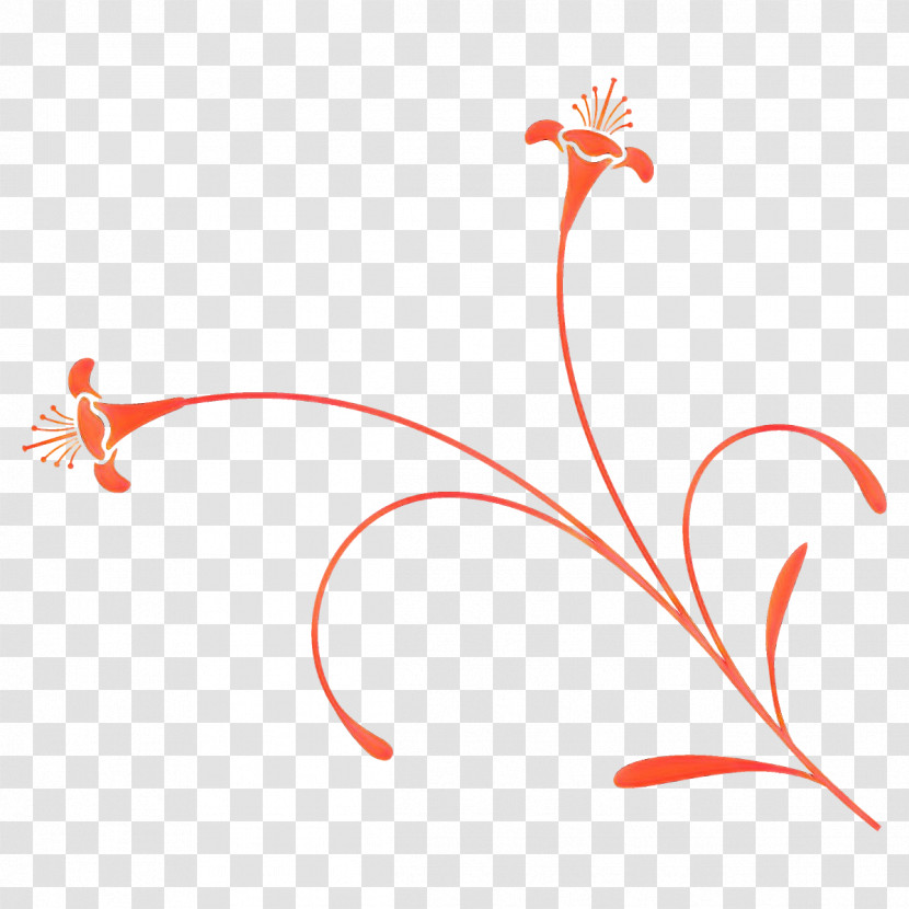 Line Pedicel Plant Plant Stem Transparent PNG