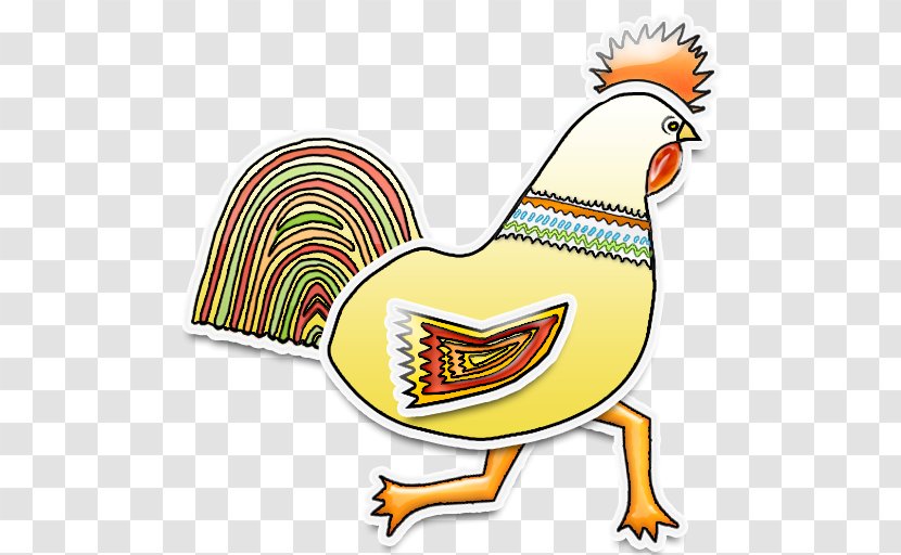 Rooster Clip Art Chicken As Food Line Animal - Beak - Funk Transparent PNG