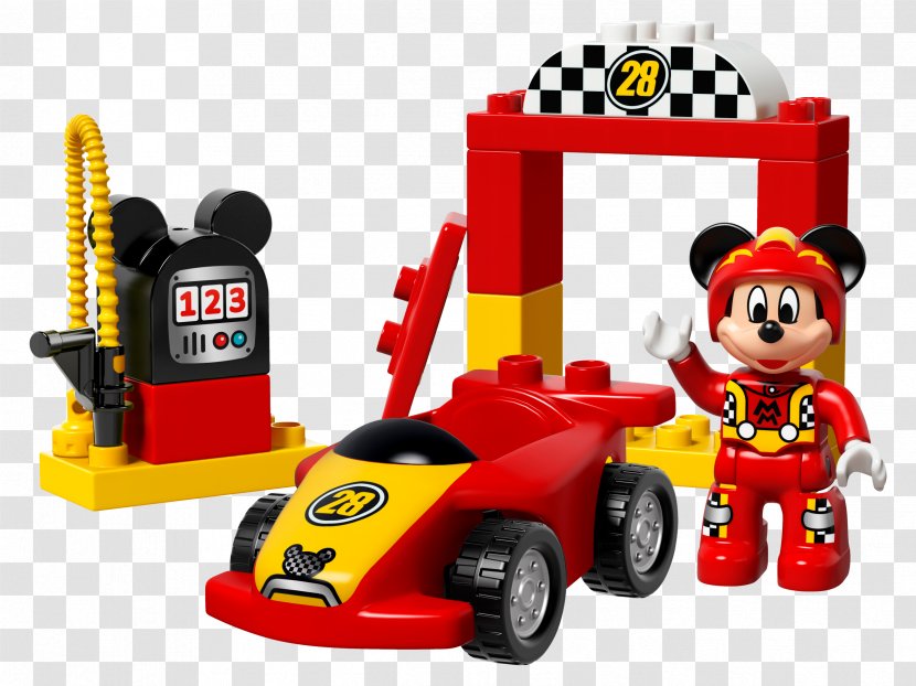 Mickey Mouse Lego Racers Amazon.com Duplo - Auto Racing Transparent PNG