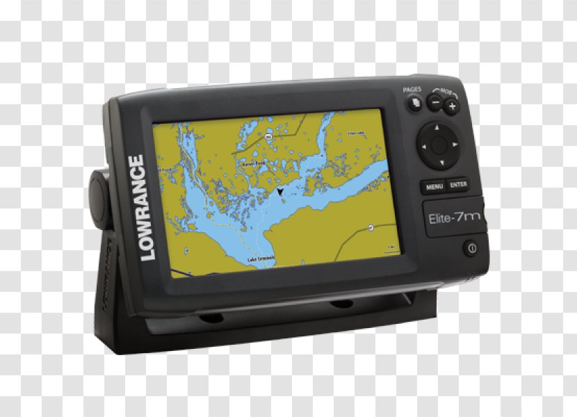 Lowrance Electronics Sonar Chartplotter Echo Sounding Эхолот - Display Device Transparent PNG