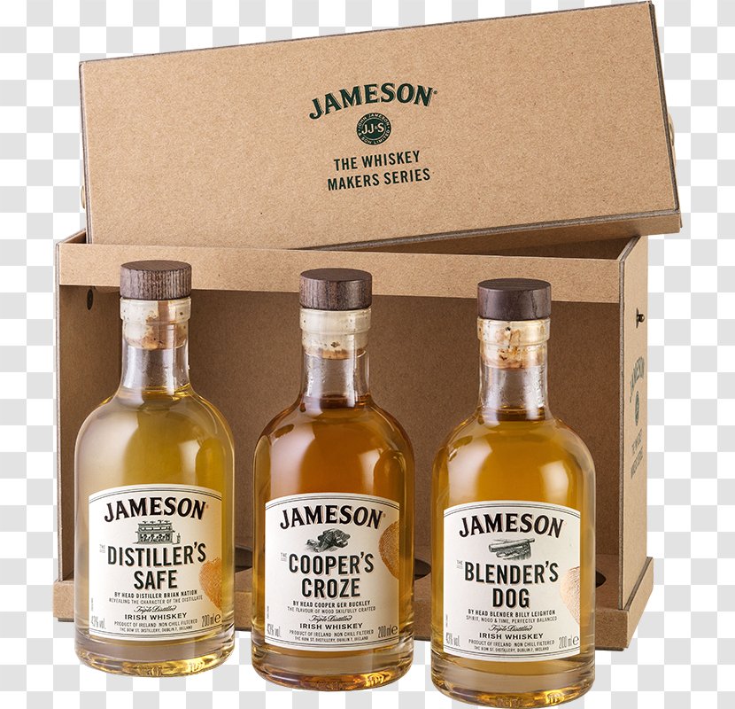 Liqueur Jameson Irish Whiskey Blended - Scotch Whisky - Cognac Transparent PNG