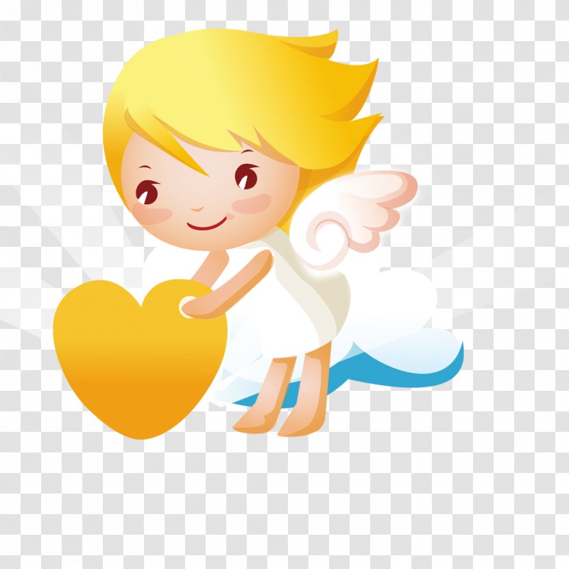 Cartoon Illustration - Angel Transparent PNG